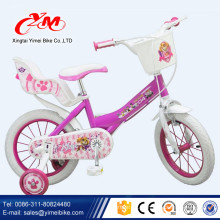 2017 nette 12 Zoll Stahlrahmen Kinder Mädchen Fahrräder / Freestyle Mini Zyklus für Kind / billig China Großhandel Kind Fahrrad Preis